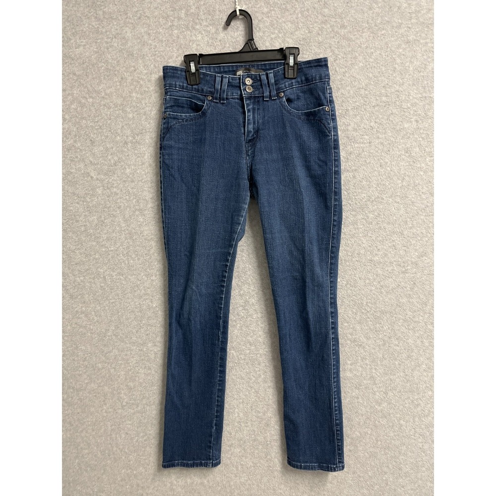Levi's Jeans Womens 28 Blue Denim Pockets Medium Wash Everyday Wear Skinny Leg